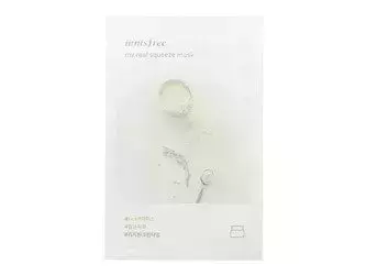 Innisfree My Real Squeeze Mask Rice Smoothing Mask With Rice