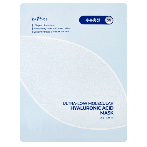 Isntree - A-Low Molecular Hyaluronic Acid Mask - Intensely Hydrating Sheet mask - 1 pc/25 g