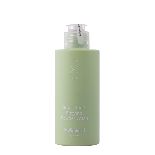 By Wishtrend - Green Tea & Enzyme Powder Wash - Enzymatic Face Wash - 110g
