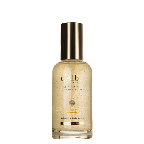 d'Alba - Vita Toning Capsule Serum - Moisturizing and Brightening Facial Serum - 100ml