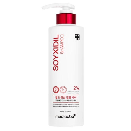 Medicube - Soyxidil Shampoo - Anti-Hair Loss Shampoo - 490ml