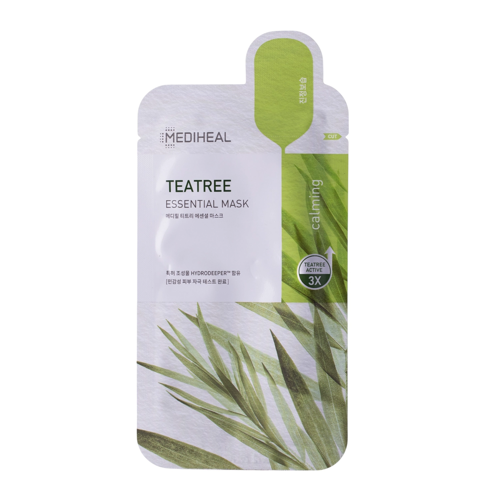 Mediheal - Teatree Essential Mask - Soothing Face Mask in a Sheet - 1pc/24ml