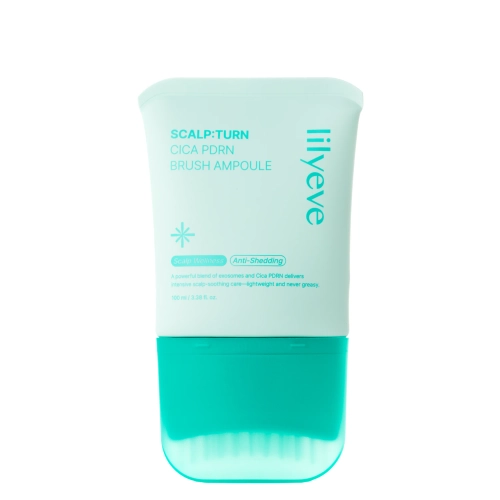 lilyeve - Scalp:Turn Cica PDRN Brush Ampoule - Anti-DandruffAmpoulee for the Scalp - 100ml