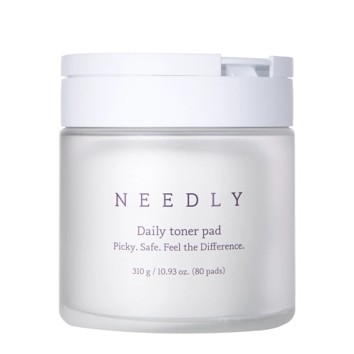 Needly - Daily Toner Pad - Exfoliating and Moisturizing Face Pads - 80pcs/310g