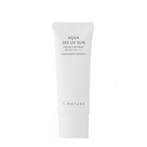 S.Nature - Aqua 365 UV Sun SPF 50+ PA++++ - Moisturizing Face Cream with Filter - 40ml