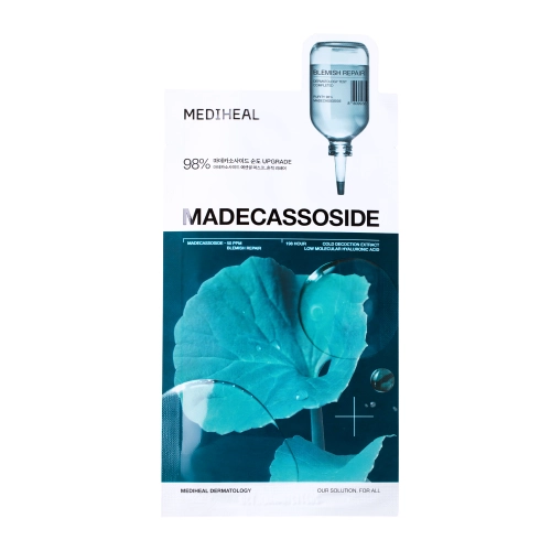 Mediheal - Madecassoside Essential Mask Blemish Repair - Regenerating and Soothing Facial Mask Sheet mask - 1pc/24ml