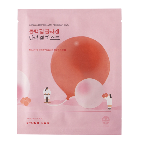 Round Lab - Camellia Deep Collagen Firming Gel Mask - 34g