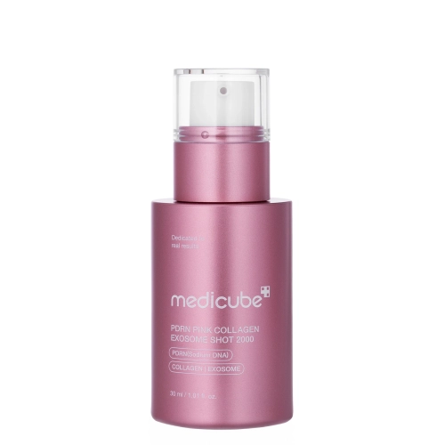 Medicube - PDRN Pink Exosome Shot Serum 2000 - Firming Serum with Microneedles - 30ml
