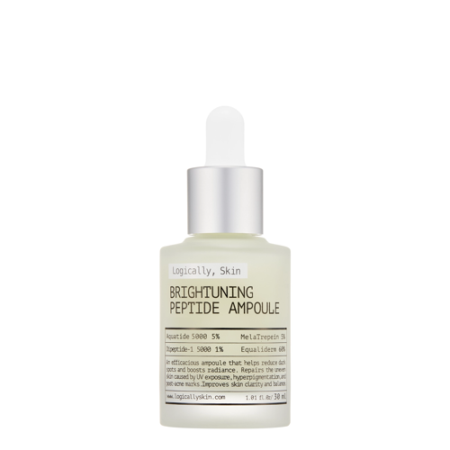 Logically, Skin - Brightening Peptide Ampoule - Brightening Face Ampoule with Peptides - 30g