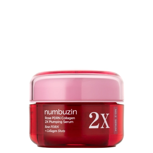 Numbuzin - No. 2 Rose PDRN Collagen 2X Plumping Serum - Firming and Plumping Serum - 30 ml