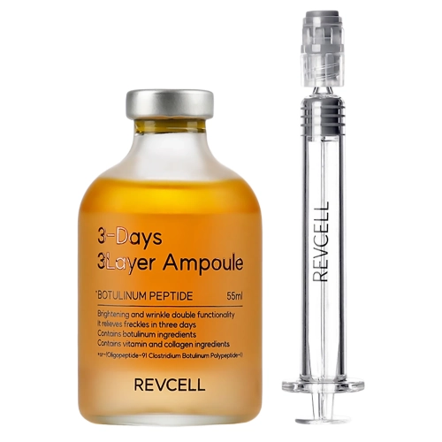 REVCELL - 3-Days 3-Layer Ampoule - Firming and MoisturizingAmpoulee for the Face - 55ml
