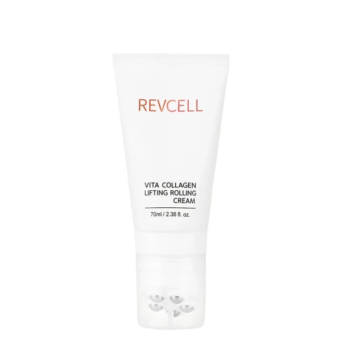 REVCELL - Vita Collagen Lifting Rolling Cream - Lifting Face Cream with Roller - 70 ml