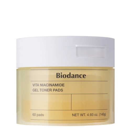 Biodance - Vita Niacinamide Gel Toner Pads - BrightensShealing Facial Pads - 60pcs