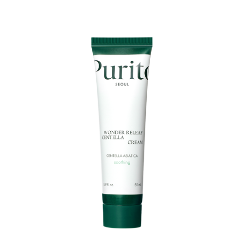 Purito Seoul - Wonder Releaf Centella Cream - Soothing Cream with Centella Asiatica Extract - 50ml