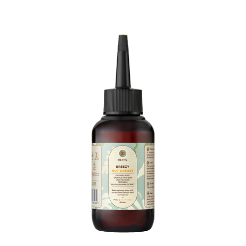 HairTry - Breezy Not Greasy - Seboregulatory Scalp Lotion with Encapsulated Salicylic Acid - 100ml
