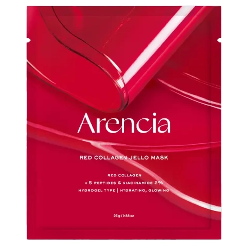 Arencia - Red Collagen Jello Mask - Collagen Gel Mask - 25g