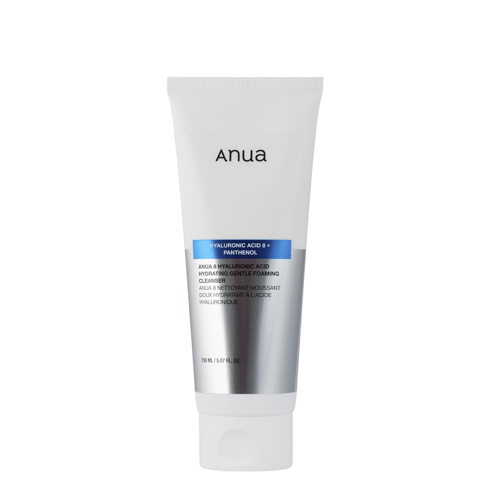 Anua - 8 Hyaluronic Acid Hydrating Gentle Foaming Cleanser - Moisturizing Foaming Facial Cleanser - 150ml