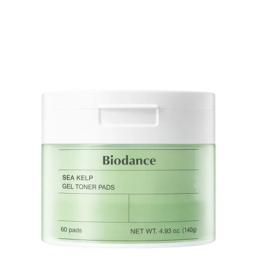 Biodance - Sea Kelp Gel Toner Pad - Soothing Face Pads - 60pcs