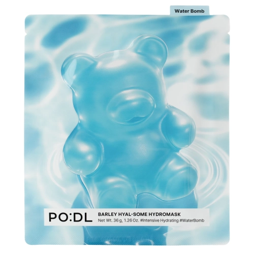 PO:DL - Barley Hyal-Some Hydromask - Moisturizing Gel Face Mask - 1 pc/36 g