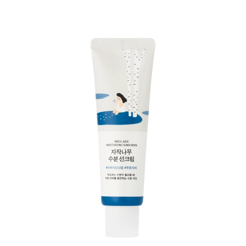 Round Lab - Birch Juice Moisturizing Sun Cream SPF50+ PA++++ - Moisturizing SPF Cream - 50 ml