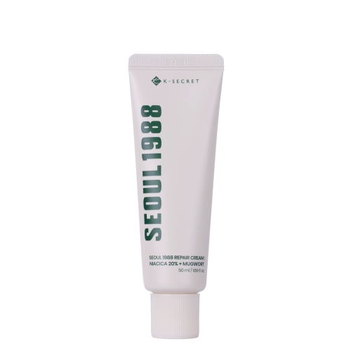 K-SECRET - SEOUL 1988 Repair Cream: Niacica 20% + Mugwort - Repair Face Cream - 50ml