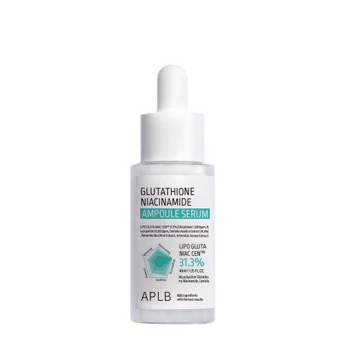 APLB - Glutathione Niacinamide Ampoule Serum - Brightening Face Serum - 40ml