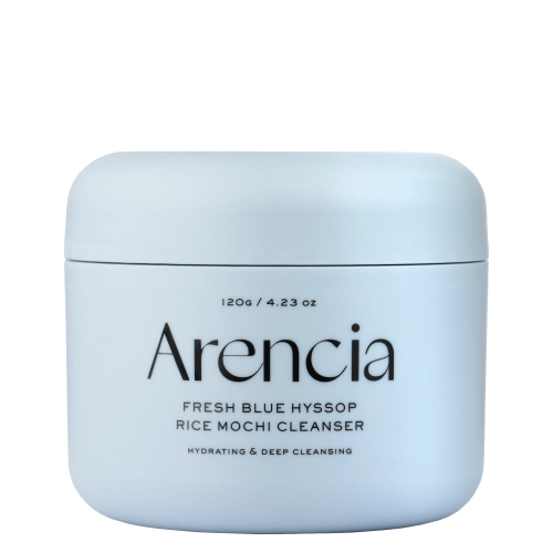 Arencia - Fresh Blue Hyssop Rice Mochi Cleanser - Moisturizing Facial Cleansing Paste - 120g