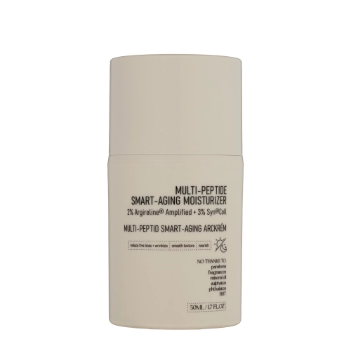 Nerds. - Multi-Peptide Smart-Aging Moisturizer - 2% Argireline Amplified + 3% Syn Coll - Peptide Anti-Aging Cream - 50ml