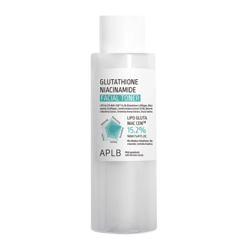 APLB - Glutathione Niacinamide Facial Toner - Brightening Facial Toner - 160ml