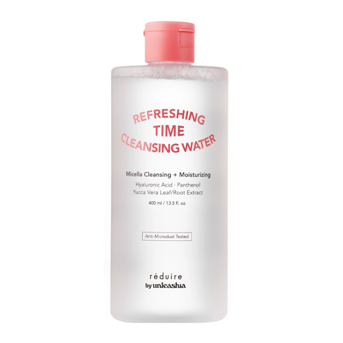 Unleashia - Refreshing Time Cleansing Water Réduire by Unleashia - Facial Cleansing Water - 400 ml