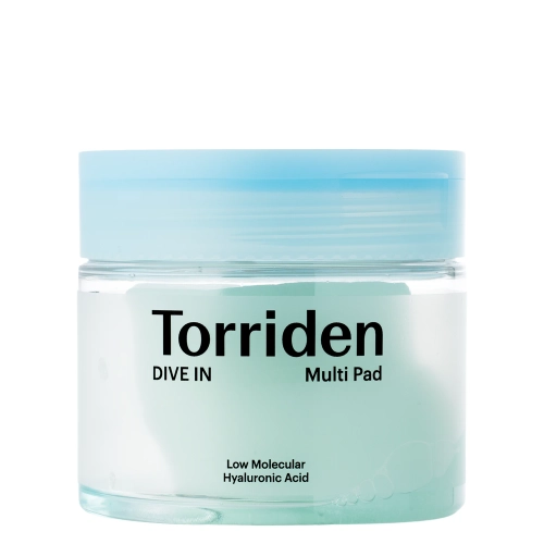 Torriden - Dive-In - Low Molecule Hyaluronic Acid Multi Pad - Moisturizing Face Pads - 80pcs