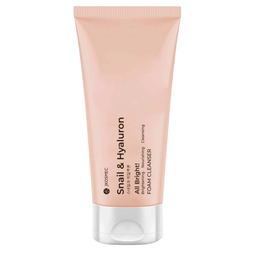 Jkosmec - All Bright Cleansing Foam Snail & Hyaluron - 180ml