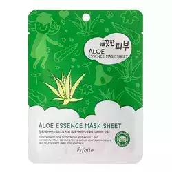 Esfolio - Pure Skin Aloe Essence Mask Sheet - Face Mask with Aloe Vera - 25ml