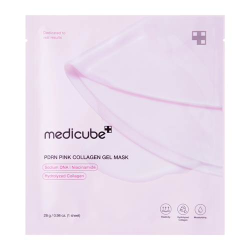 Medicube - PDRN Pink Collagen Jelly Gel Mask - Firming Hydrogel Face Mask - 1pc/28g