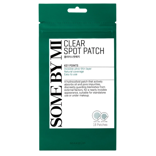 Some By Mi - 30 Days Miracle Clear Spot Patch - Healing Eczema Patches - 18pcs
