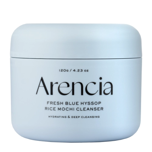 Arencia - Fresh Blue Hyssop Rice Mochi Cleanser - Moisturizing Facial Cleansing Paste - 120g