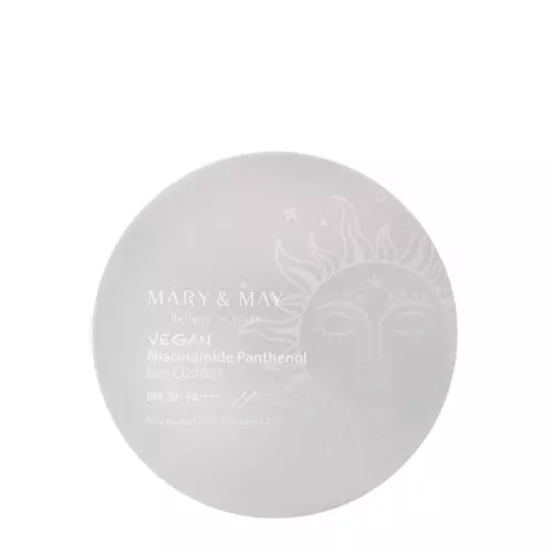 Mary&May - Vegan Niacinamide Panthenol Sun Cushion SPF50+/PA++++ - Pillow Filter Cream - 25g 