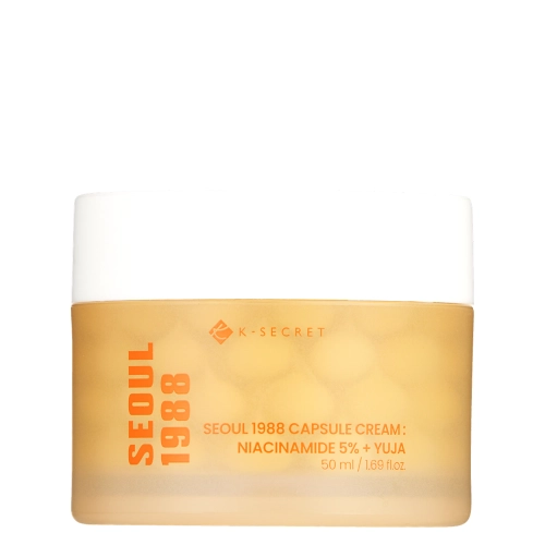 K-SECRET - SEOUL 1988 Capsule Cream: Niacinamide 5% + Yuja - 50ml