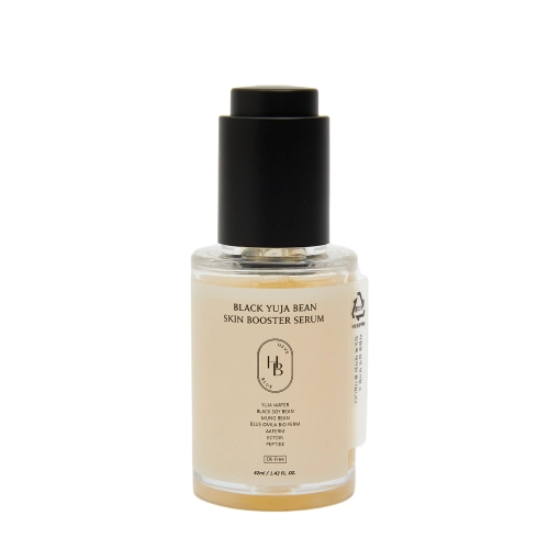 HEVEBLUE - Black Yuja Bean Skin Booster Serum - Moisturizing-Revitalizing Face Serum - 42ml