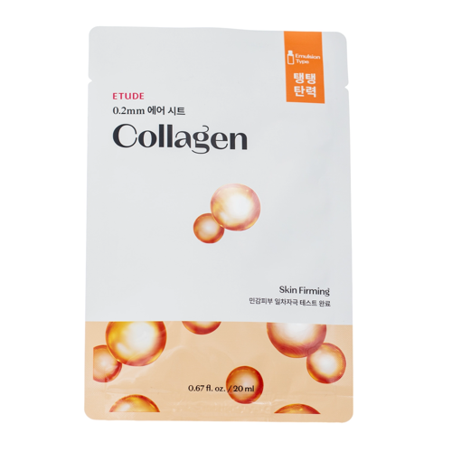 Etude House - 0.2mm Therapy Air Mask - Collagen - Nourishing Mask with Collagen - 20ml