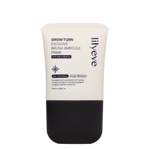 lilyeve - Grow: Turn Exosome Brush Ampoule Prime - StrengtheningAmpoulee for Hair and Scalp for Men - 100 ml