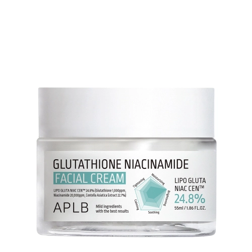 APLB - Glutathione Niacinamide Facial Cream - Brightening Facial Cream - 55ml