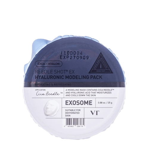VT Cosmetics - Reedle Shot EX Hyaluronic Modelling Pack - Modelling Mask with Hyaluronic Acid and Microneedles - 25g