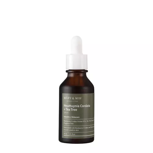 Mary&May - Houttuynia Cordata and Tea Tree Serum - Anti-Acne Serum with Plant Extracts - 30ml