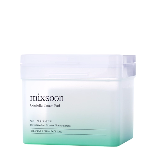 Mixsoon - Centella Toner Pad - Soothing Face Pads - 120pcs.