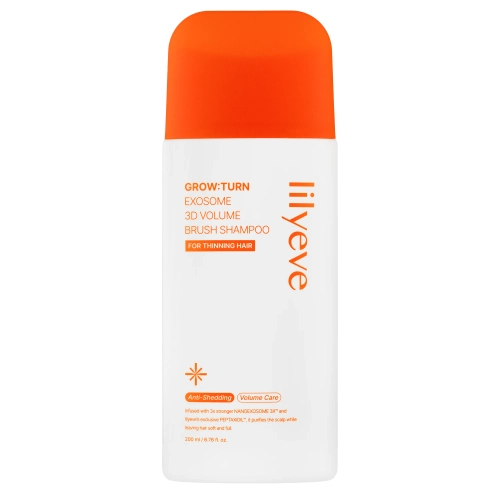 lilyeve - Grow Turn 3D Volume Shampoo - Strengthening Shampoo for Hair and Scalp - 200 ml