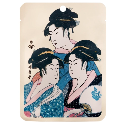 Mitomo - Gold + Cherry Blossoms Essence Mask - Mask with Gold and Japanese Cherry Blossoms - 1 pc/25 g
