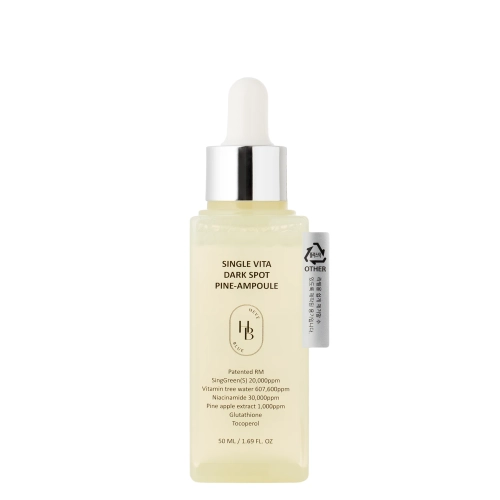 HEVEBLUE - Vita Dark Spot Pine-Ampoule Single - Ampoule Dark Spot Reducer Discolourations - 50 ml