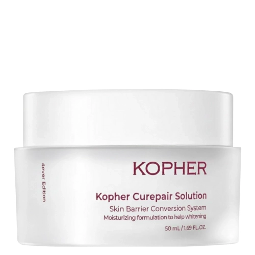 KOPHER - Curepair Solution Cream - Soothing and Moisturizing Face Cream - 50ml