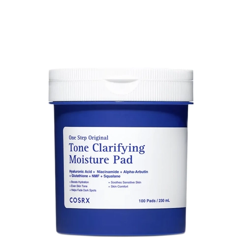 COSRX - One Step Original Tone Clarifying Moisture Pad - 230ml/100szt